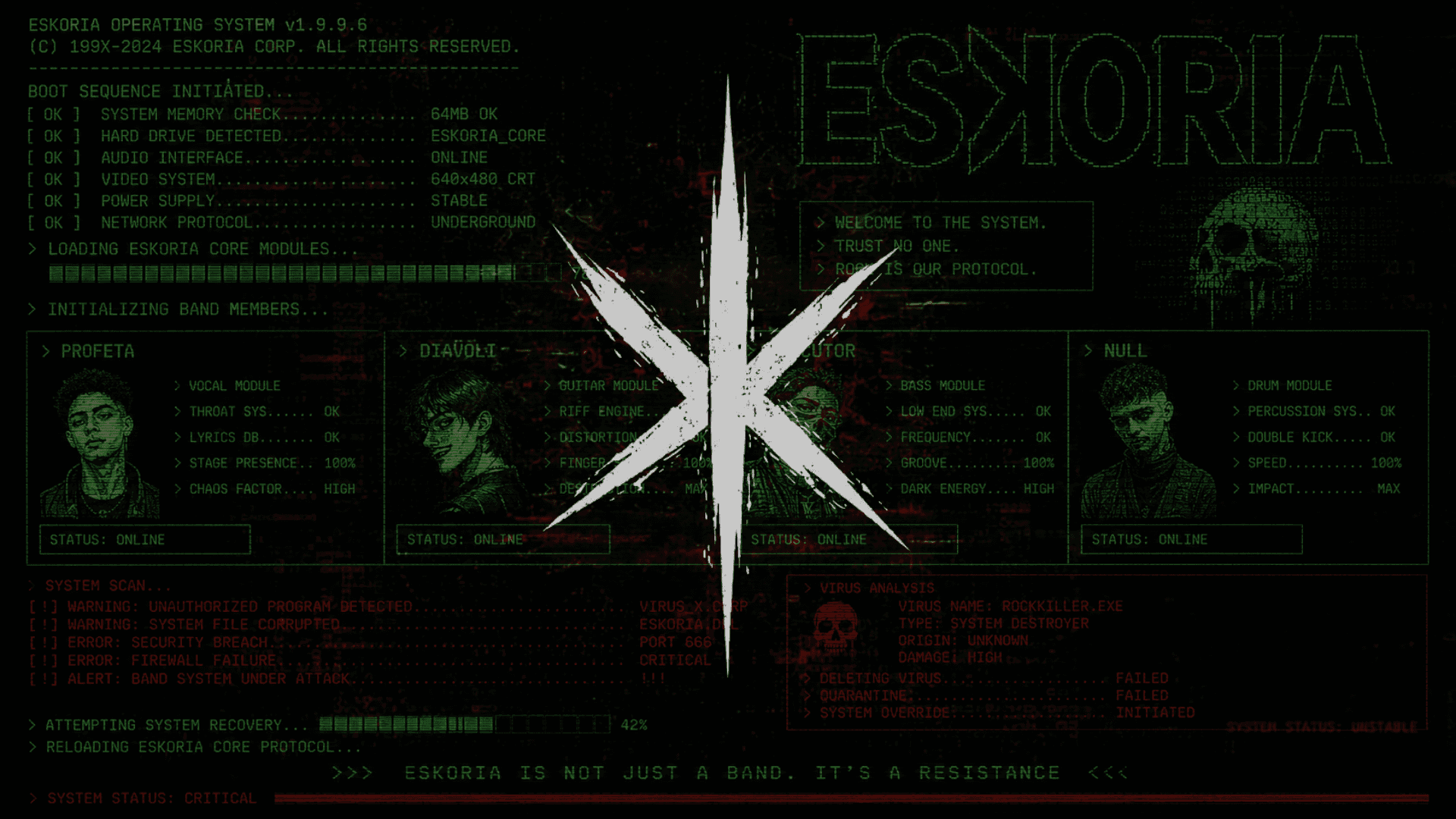 Preview do projeto Eskoria OS